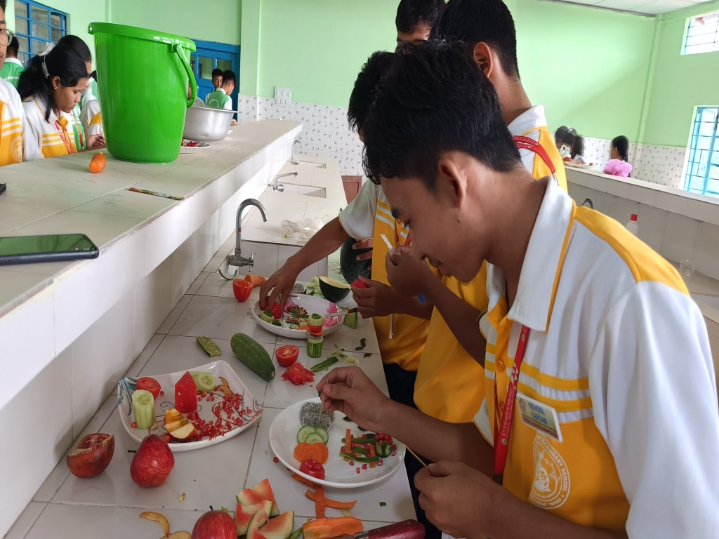 FRUIT/ VEGETABLE SALAD MAKING COMPETITION 