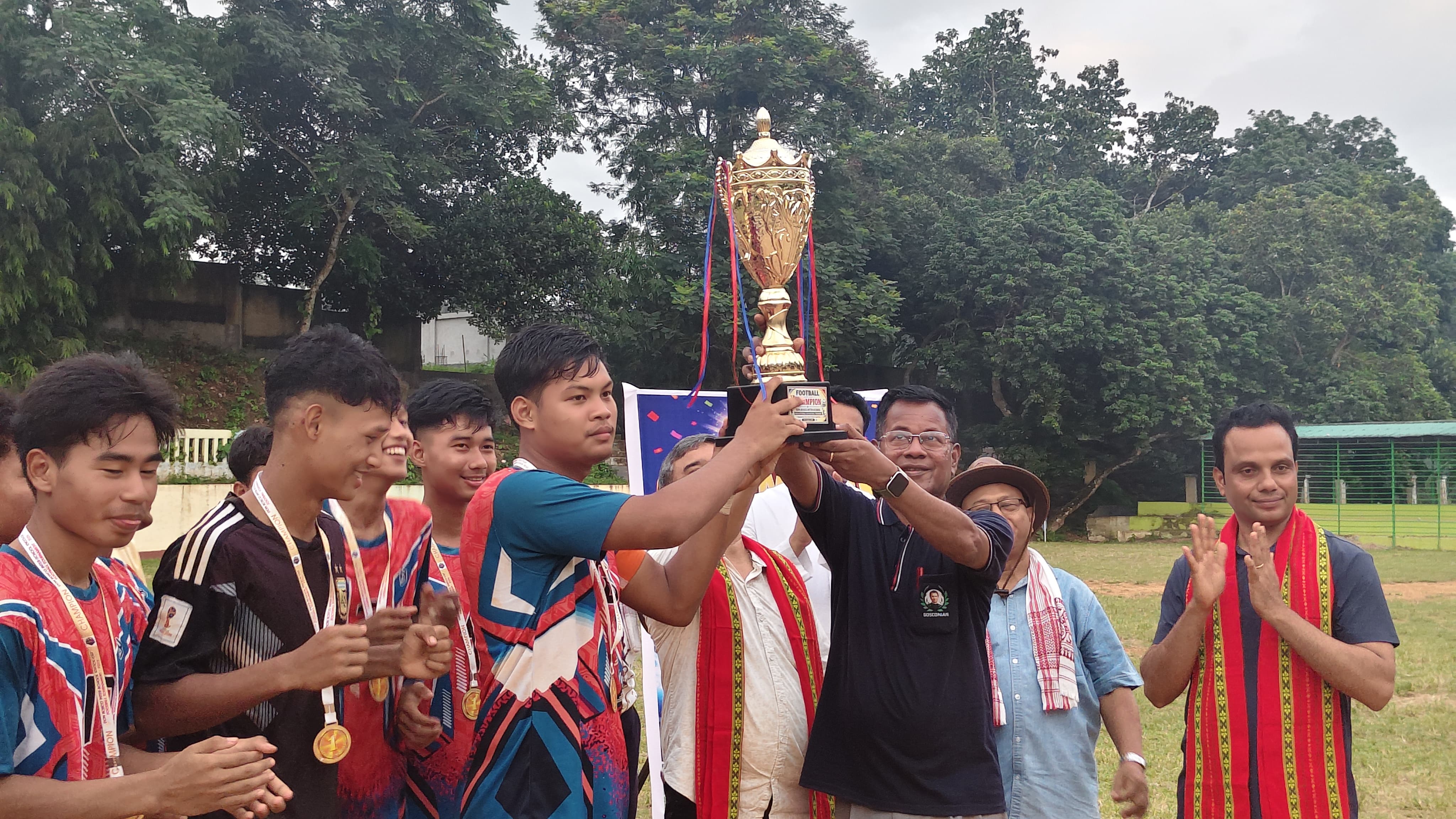 ST. XAVIER'S SCHOOL LIFTS THE COVETED CHAMPION'S TROPHY