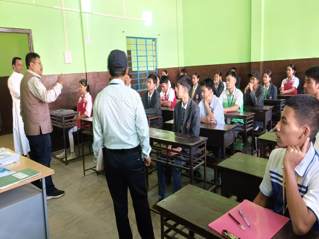 PRS EXAM AT ST. XAVIERS SCHOOL