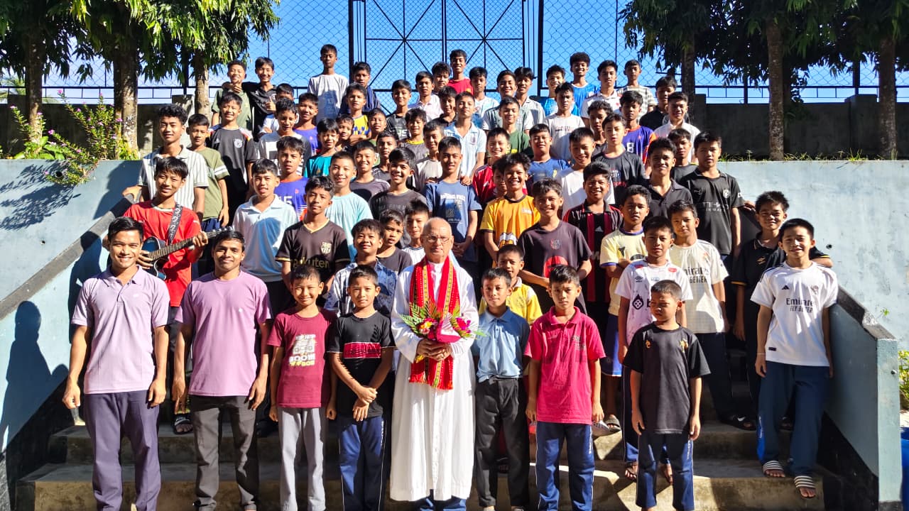 ST. XAVIER'S  SCHOOL, PATHALIAGHAT CELEBRATES THE  BIRTHDAY OF FR. K.K. JOSEPH  SDB